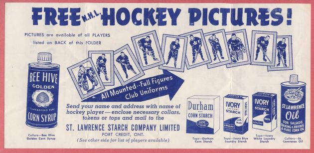 1959 Beehive Hockey Pictures Ad